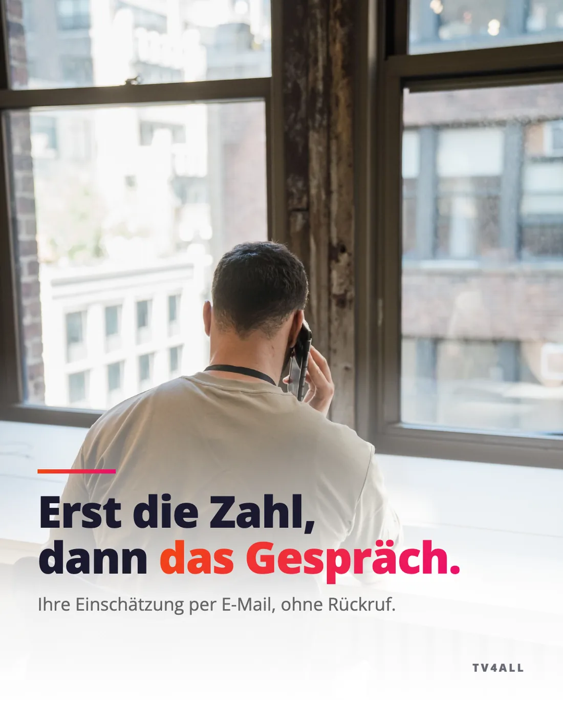 kmu-KA-S2-V2, Erst die Zahl, dann das Gespräch.