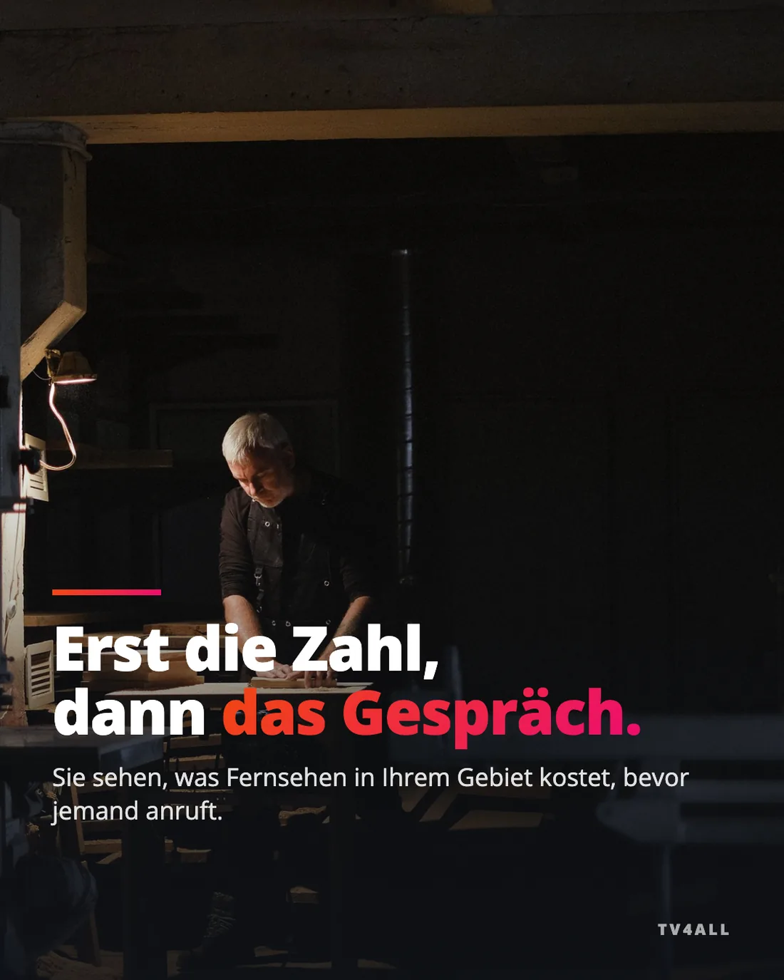 kmu-KA-S2-V3, Erst die Zahl, dann das Gespräch.