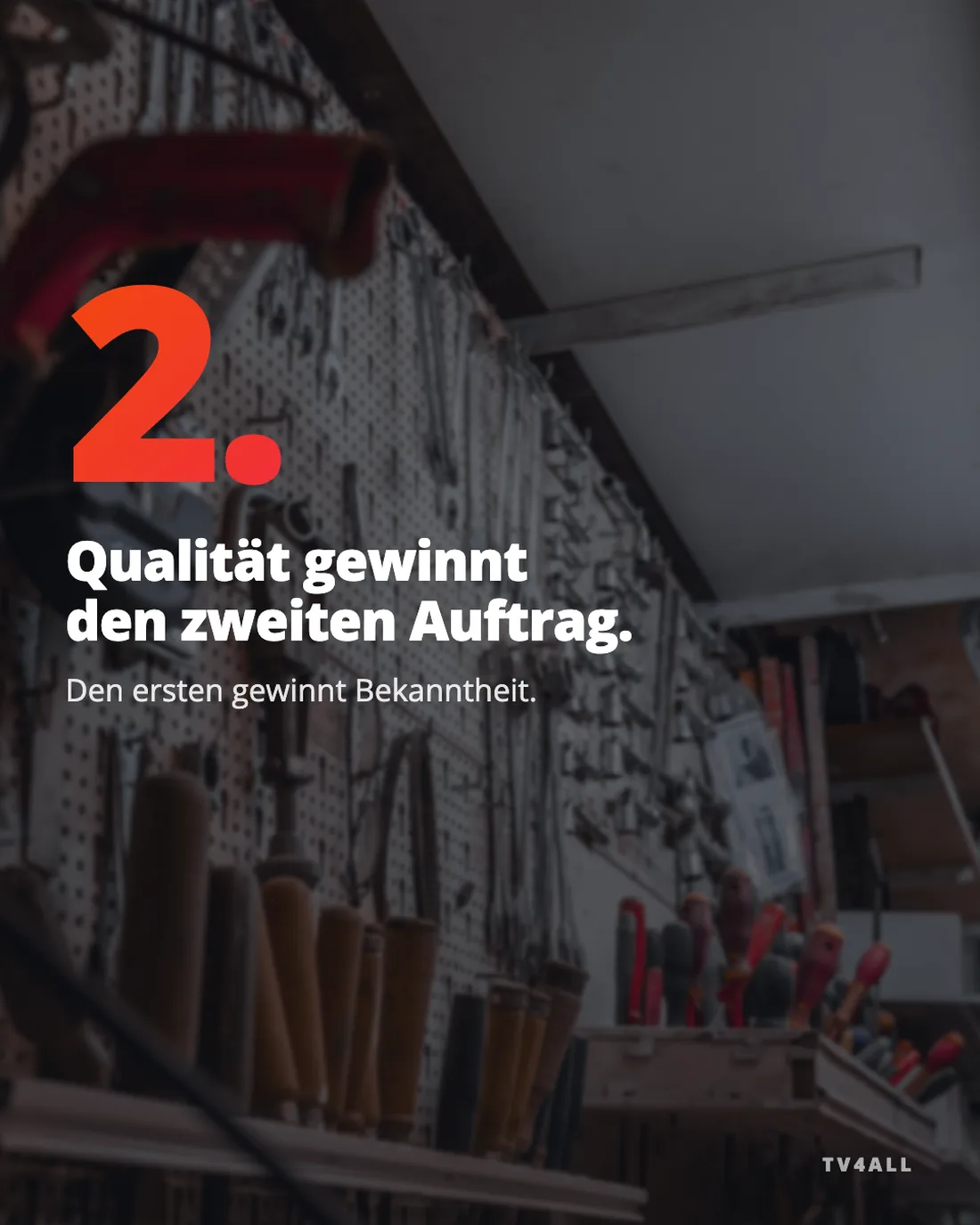 kmu-PA-S1-V3, 2. Qualität gewinnt den zweiten Auftrag.